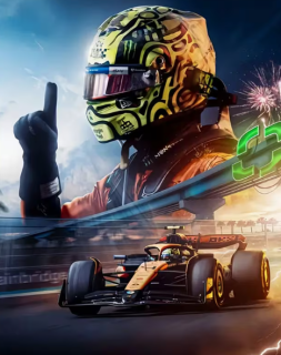 Diamond Painting Formel-1 Rennwagen-Champion